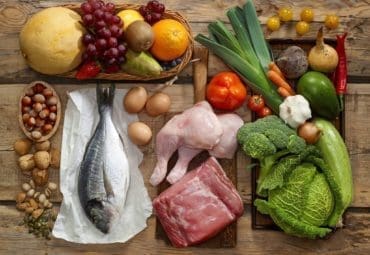 Principales alimentos con purinas